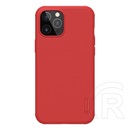 Nillkin Super Frosted Pro Apple iPhone 12 Pro Max műanyag védő (közepesen ütésálló, gumírozott, érdes felület) piros