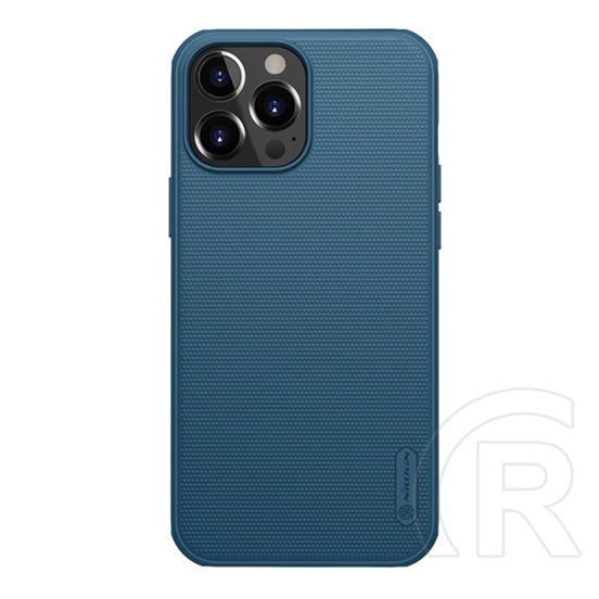 Nillkin Super Frosted Pro MAGNETIC Apple iPhone 13 Pro Max műanyag védő (közepesen ütésálló, Magsafe rögzítésű) kék