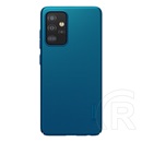 Nillkin Super Frosted Samsung Galaxy A52s (SM-A528) műanyag védő (gumírozott, érdes felület + asztali tartó) sötétkék