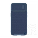 Nillkin Textured S szilikon telefonvédő (3D, kameravédő, prémium, sötétkék)