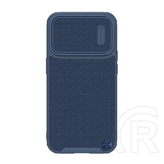 Nillkin Textured S szilikon telefonvédő (3D, kameravédő, sötétkék)