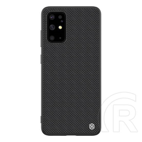 Nillkin Textured műanyag védő ( közepesen ütésálló, Samsung Galaxy S20 Plus (SM-G986) szilikon keret, 3D minta) fekete