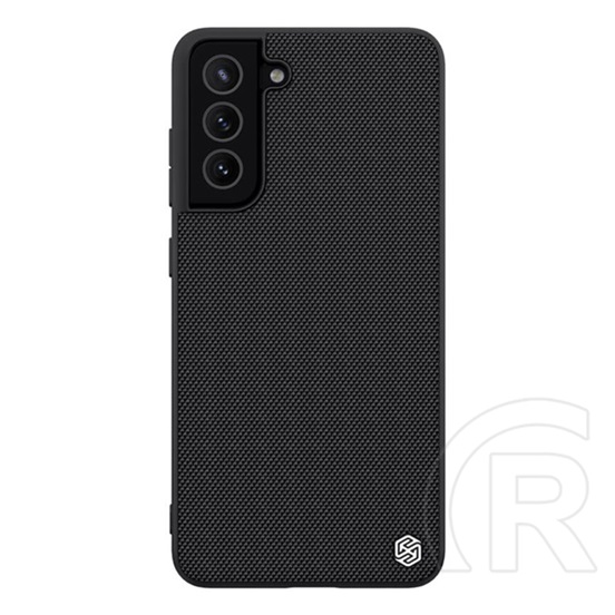 Nillkin Textured műanyag védő ( közepesen ütésálló, Samsung Galaxy S21 FE (SM-G990) szilikon keret, 3D minta) fekete
