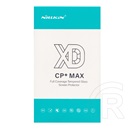 Nillkin XD CP+MAX Xiaomi Redmi Note 9 (10X 4G) képernyővédő üveg (3D, full cover, tokbarát, ujjlenyomatmentes, 0.33mm, 9
