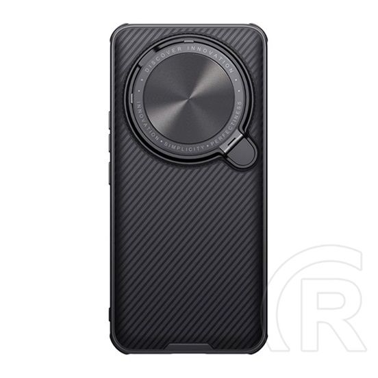 Nillkin Xiaomi 14 Ultra Nillkin camshield prop magnetic (szilikon keret, ütésálló, kameravédő, kitámasztó) fekete