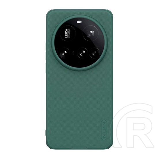 Nillkin Xiaomi 15 Ultra super frosted pro műanyag telefonvédő (ütésállóság, gumírozott, érdes felület) sötétzöld