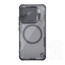 Nillkin Xiaomi 15 iceblade prop szilikon telefonvédő (ütésállóság, kameravédő, kitámasztó, magsafe) fekete