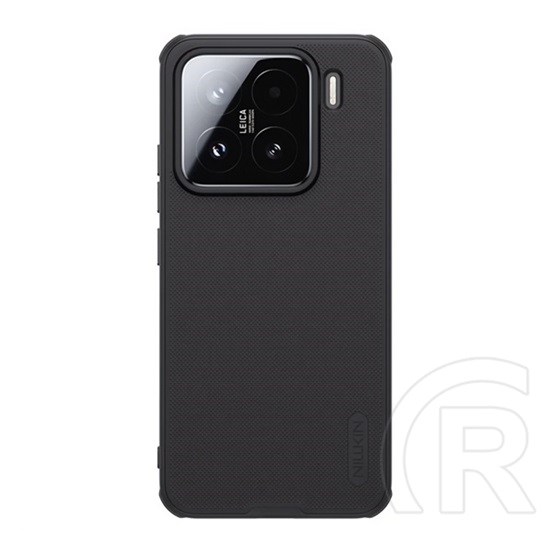 Nillkin Xiaomi 15 super frosted pro műanyag telefonvédő (ütésállóság, gumírozott, érdes felület) fekete