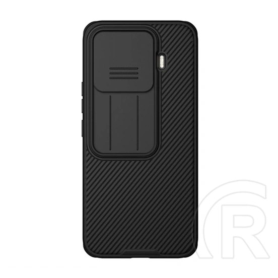 Nillkin Xiaomi 17T Pro camshield pro szilikon telefonvédő (ütésállóság, kameravédő, csíkos) fekete