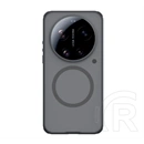 Nillkin Xiaomi 17 Ultra super frosted pro magnetic műanyag telefonvédő (mágneses, ütésálló, gumírozott) átlátszó/fekete