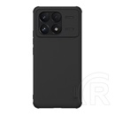 Nillkin Xiaomi Poco F6 Pro super frosted pro műanyag telefonvédő (ütésállóság, gumírozott, érdes felület) fekete