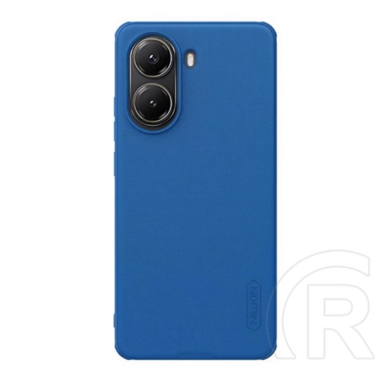 Nillkin Xiaomi Poco X7 Pro super frosted pro műanyag telefonvédő (ütésállóság, gumírozott, érdes felület) sötétkék