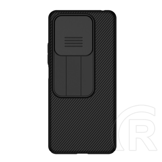 Nillkin Xiaomi Redmi Note 14 5G  camshield szilikon telefonvédő (ütésállóság, kameravédő, csíkos) fekete