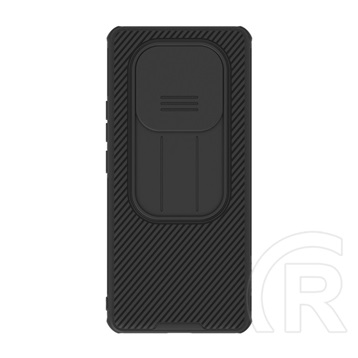 Nillkin Xiaomi Redmi Note 14 Pro 5G camshield pro szilikon telefonvédő (ütésállóság, kameravédő, csíkos) fekete