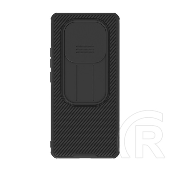 Nillkin Xiaomi Redmi Note 14 Pro 5G camshield pro szilikon telefonvédő (ütésállóság, kameravédő, csíkos) fekete