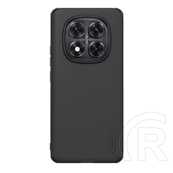 Nillkin Xiaomi Redmi Note 14 Pro Plus 5G super frosted pro műanyag védő (ütésálló, gumírozott, érdes felület) fekete