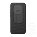 Nillkin Xiaomi Redmi Note 15 Pro 5G camshield pro szilikon telefonvédő (ütésállóság, kameravédő, csíkos) fekete