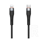 Nillkin flowspeed adatkábel (type-c - lightning, 27w, pd gyorstöltő, 100cm) fekete