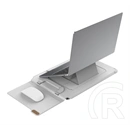 Nillkin versatile pro tok fekvő notebook/tablet 3in1 (univerzális, asztali tartó, egérpad funkció, 14.2" méret) szürke