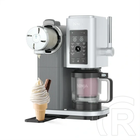 Ninja CREAMi NC701EU Deluxe fagylaltkészítő (800 W, 3×700 ml, 10 az 1-ben, Creamify technológia)