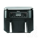 Ninja Foodi Max AF300EU kettős kosaras légsütő (7,6 L, 2×3,8 L kosarak, 2400 W, 40-240 °C, digitális kijelző, időzítő, f