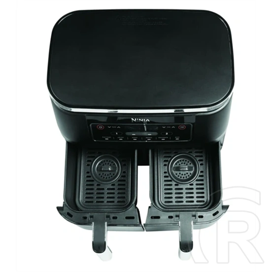 Ninja Foodi Max AF300EU kettős kosaras légsütő (7,6 L, 2×3,8 L kosarak, 2400 W, 40-240 °C, digitális kijelző, időzítő, f