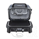 Ninja Woodfire Pro Connect XL elektromos grill és füstölő (1700 W, 7 funkció, 40-260 °C, beépített hőmérő, kék/fekete)