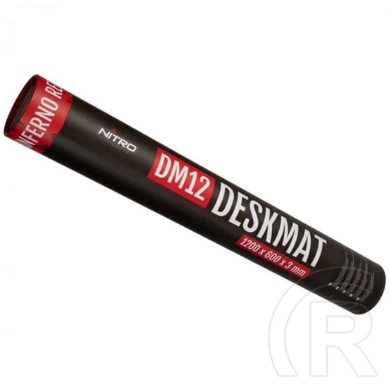 Nitro Concepts Deskmat DM12 szövet egérpad (1200 x 600 mm, fekete-piros)