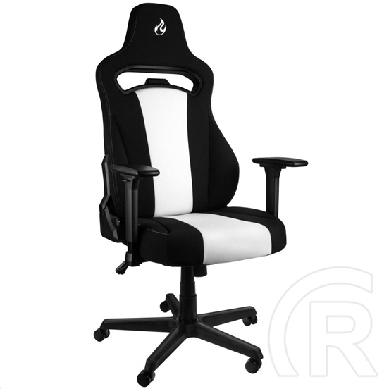 Nitro Concepts E250 Radiant White Gaming szék (fekete-fehér)