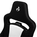 Nitro Concepts E250 Radiant White Gaming szék (fekete-fehér)