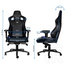 Noblechairs EPIC Gaming szék (fekete-kék)