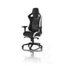 Noblechairs EPIC bőr Gaming szék (fekete-fehér-piros)