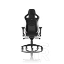 Noblechairs EPIC bőr Gaming szék (fekete-fehér-piros)