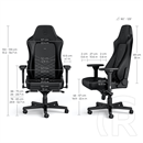 Noblechairs HERO szék (fekete-platinafehér)