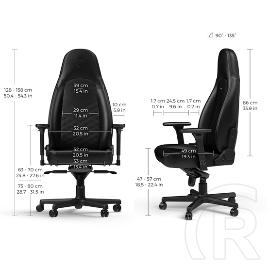 Noblechairs ICON szék (fekete)