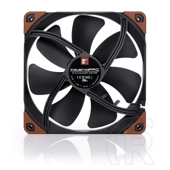 Noctua NF-A14 industrialPPC 3000 PWM hűtő ventilátor (140 mm)