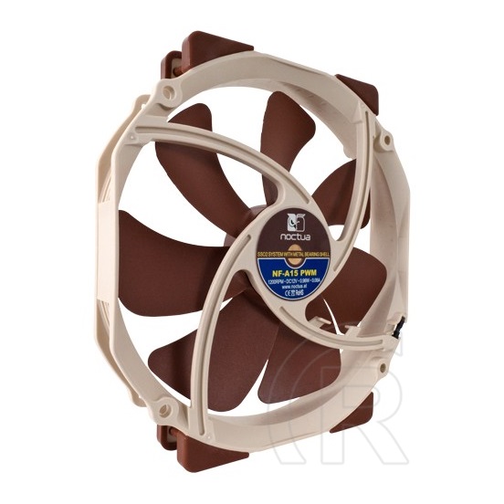 Noctua NF-A15 PWM hűtő ventilátor (140 mm, 900-1200 rpm, 13,8-19,2 dB)