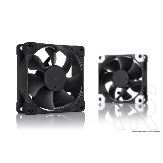 Noctua NF-A8 PWM chromax Hűtő ventilátor (80 mm, 450-2200 rpm, 7,3 dB - 17,7 dB, fekete)