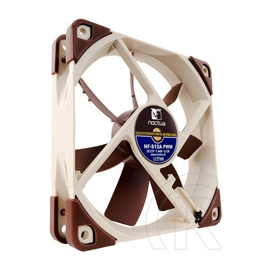 Noctua NF-S12A PWM (120 mm, 300-1200 rpm, 4 pin PWM)