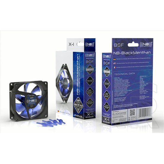 Noiseblocker BlackSilentFan X-1 (80 mm)