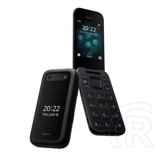 Nokia 2660 4G flip Dual-SIM kártyafüggetlen (fekete)