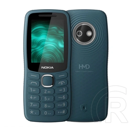 Nokia Nokia 123 Shield 123 shield mobiltelefon (dualsim, fm rádió, ip65 víz és porálló) sötétzöld