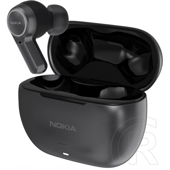 Nokia clarity earbuds 2+ bluetooth fülhallgató sztereo (v5.3, tws, mikrofon, ipx4, aktív zajszűrés + töltőtok) fekete