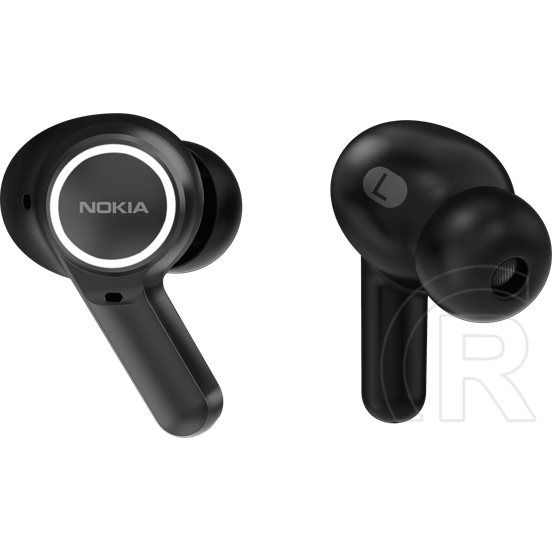 Nokia clarity earbuds 2+ bluetooth fülhallgató sztereo (v5.3, tws, mikrofon, ipx4, aktív zajszűrés + töltőtok) fekete