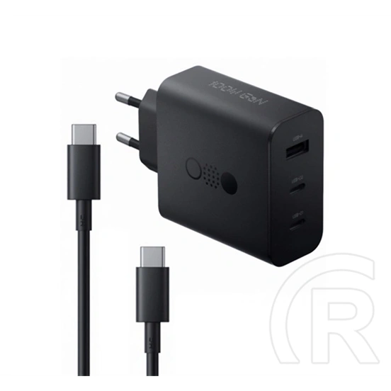 Nothing cmf by hálózati töltő usb+2 type-c aljzat (100w, gan, pd gyorstöltő + type-c kábel) sötétszürke