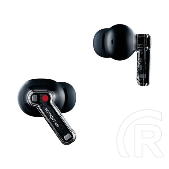 Nothing ear bluetooth fülhallgató sztereo (v5.3, tws, mikrofon, aktív zajszűrő, ip54 + töltőtok) fekete