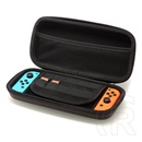 Numskull Nintendo Switch utazótok (Hogwarts Legacy dizájn, ütésálló, EVA anyag, belső bélés, 10 kazetta, cipzáras rekesz
