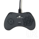 Numskull Sega Saturn kontroller alakú vezeték nélküli töltőpad (10W, okostelefonokhoz kompatibilis, túltöltés- és túlmel