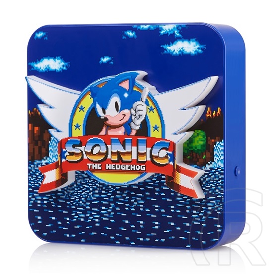 Numskull Sonic 3D lámpa (hivatalos licenc, falra és felületre szerelhető, dekoráció)