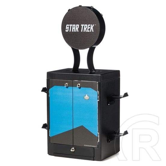 Numskull Star Trek játéktartó állvány (PS5, Xbox Series kompatibilis, 10 játék tároló, 4 kontroller akasztó, fejhallgató